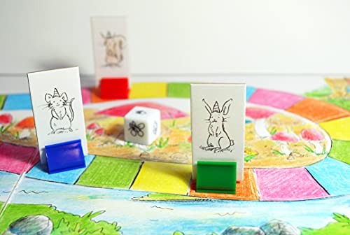Apostrophe Games Erstellen Sie Ihr eigenes Brettspiel (Deluxe Leere Spielbrett, Box & Zubehör) mit Spielfiguren, Leere… – Bild 6
