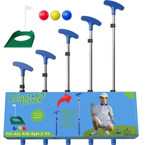 Go For It Golf Blue Putter