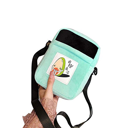 Sacchetto Borsa A Tracolla Casuale della Borsa della Cerniera del Messaggero della Borsa A Tracolla della Peluche del Modello del Fumetto Sveglio dell