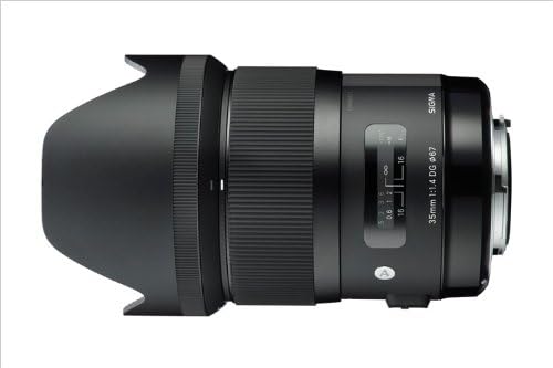 Miniatura 3 de Sigma 1.378 in f1.4 DG HSM Art Lens (para cámara Nikon DSLR) El paquete incluye accesorios del fabricante + kit de filtro de 3 PC + tapa de lente +