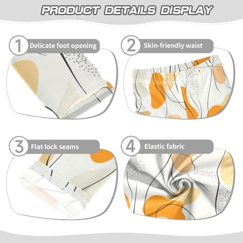 Girls Leggings Abstract Line Art Toddler Girls Clothes Leggings for Girl Toddler Girl Trousers3