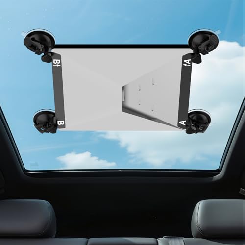 LKSSBR Starlink Mini Mount - Locking Suction Cup with Anti-Shake Tech, No Assembly for Car/RV/Boat, 3s Install/Remove on Sunroof/Windows, Scratch-Resistant Starlink Mini Accessories