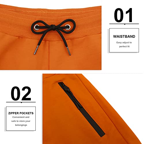 Image of PIDOGYM Men's 5 inch Gym Workout Shorts,Fitted Jogging Short Pants for Bodybuilding Running Training with Zipper Pockets