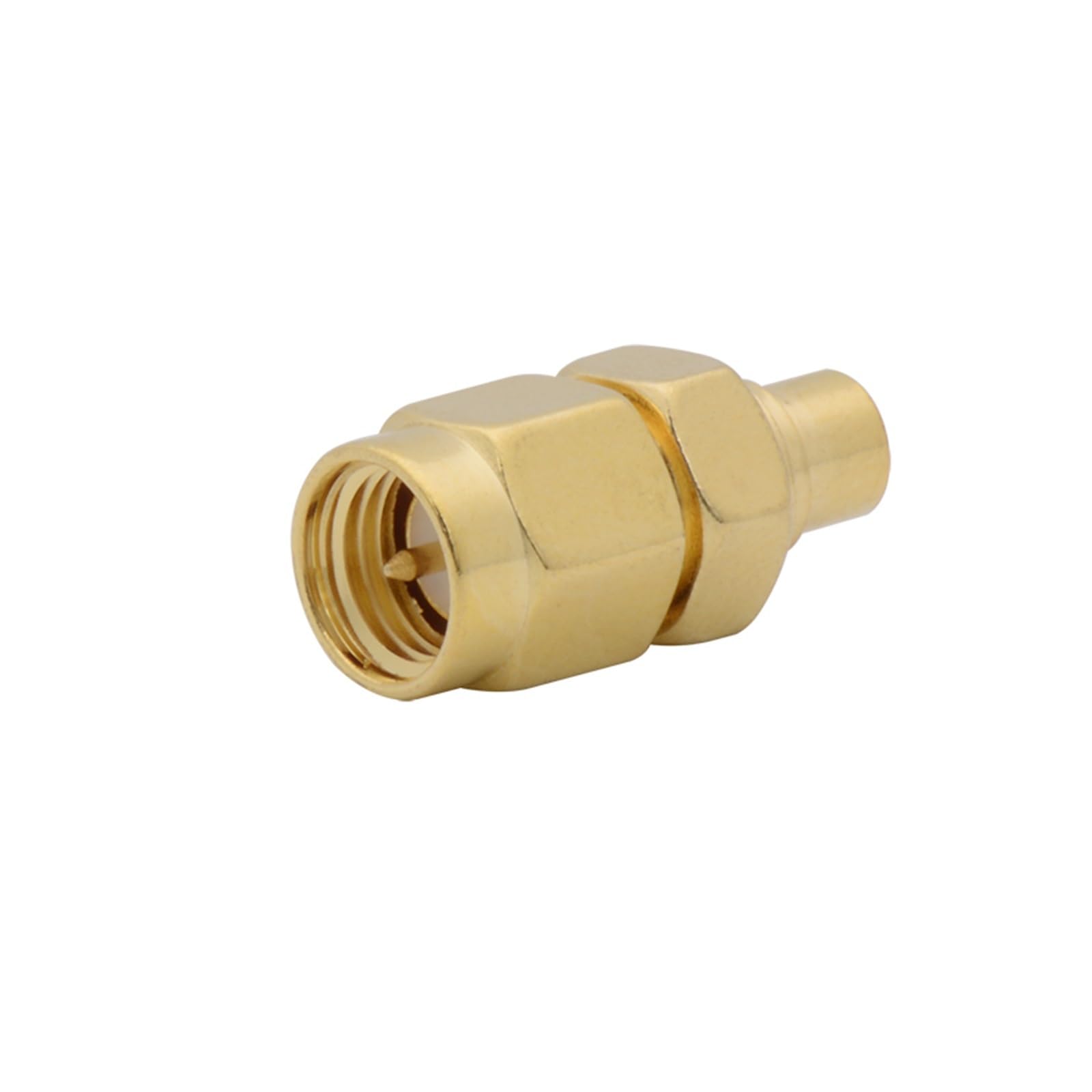 Adattatore Radio Adattatore SMA Maschio A MCX Femmina Placcato Oro - Per RTL-SDR R820T2 E Dispositivi 50 Ohm Gruppo Manometrico R32 - Foto 5
