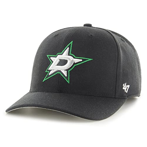 47 Brand Low Profile Snapback Cap - Zone Dallas Stars Black