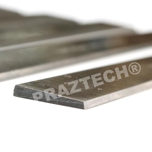 Praztech Set of 5 HSS Trapezoid Blades 3/32" x 5/8" (Wide) x 5" (Long) for Lathe Parting Cut off & Tool Holders -Hard & Ground | Cutting Tool | Lathe Accessories Workshop DIY Tool by PRAZTECH - Image 4