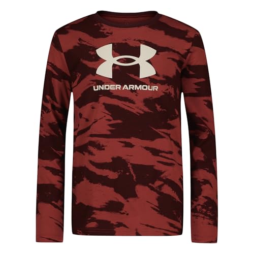 Image of Under Armour Boys' Long Sleeve Graphic T-Shirt, Lightweight & Breathable, Outdoor Collection