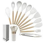 🍳 COMPLET – Ensemble de 12 ustensiles essentiels pour toutes vos préparations culinaires