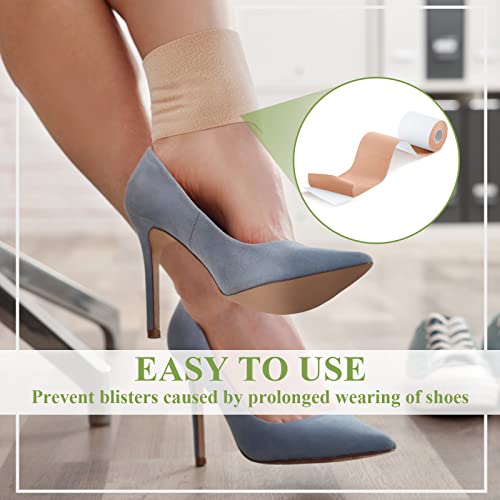 Trelaco 3 Rolls 3 Inch X 5 Yards Moleskin Tape Moleskin Roll Moleskin Adhesive Pads Soft Cotton Adhesive Moleskin Tape Soft Plush Moleskin Skin Patch For Feet, Skin, Shoes, Body, Baby #TOP5