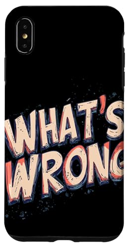 Amazing What's Wrong Xs[`RX`[ X}zP[X iPhone XS Max p