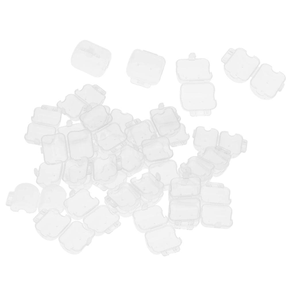 Baoblaze 30pcs Calamar Jig de Gancho Camarones Pesca Jigs Señuelos Cubiertas Gorras de Seguridad, S