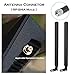 4G LTE Antena RP-SMA 10dBi Amplificador de señal WiFi Omnidireccional WLAN (LAN...