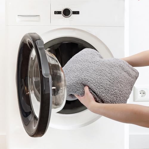 Nobleza Hundedecke Weiche Fleecedecke Waschbare Deck für Haustier Hunde Katzen Welpen Weiche Warme Matte, Hellgrau 100 * 80cm