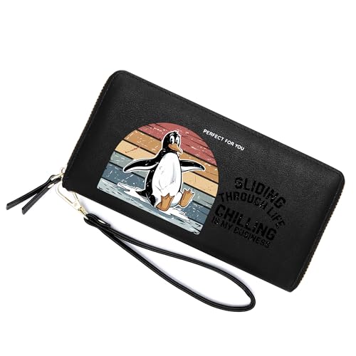 ZRTARY Customized Animal Type Women's Wallet,Birthday Gift,Thanksgiving Gift for Parent,Grandparent from Son Daughter,Valentine's Day Gift for Wife from Husband 1301n