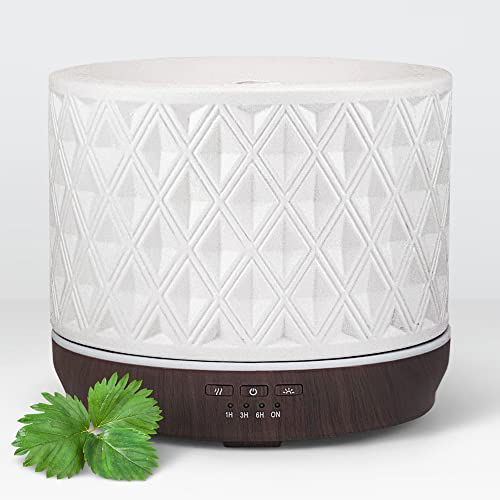 Earnest Living Essential Oil Diffuser with Lights & Timers