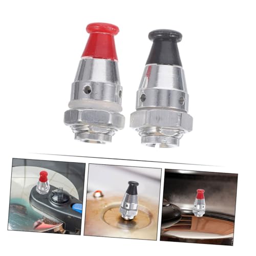 Set de 6 válvulas de alivio para olla a presión compatibles con modelos múltiples, fabricadas en aleación de aluminio, fácil instalación y seguridad mejorada miniatura 5