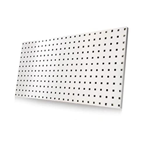 Generico Pannello Forato da Parete con Ganci per Attrezzi e Accessori: ottimizza Lo Spazio in Garage, riponi in Modo efficiente Attrezzi e Materiali per Un Facile Accesso e Un Ambiente ordinato.