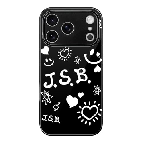 iPhone 17 Pro �P�[�X �O��� J Soul Brothers �w�ʃK���X TPU �ƌ݊����̂��� �ی�J�o�[ �ϏՌ� ���^ �y�� ���C�����X�[�d�Ή� ����~�� ���ϖh�~ �w��h�~ ������� �X�}�z�P�[�X �V���v�� �l�C �A�C�t�H�� iPhon