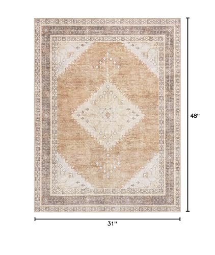 Tapete decorativo BoutiqueRugs Medallion 2'7" x 4' miniatura 2