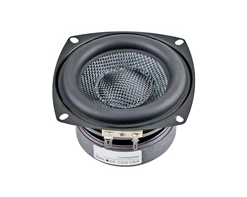 4 C` E[t@[ TuE[t@[ Xs[J[Ajbg For HIFI 4ohm 40W OXt@Co[ E[u ~n dቹ For Loudspeakr ^C 1PC (Size : Square Types)