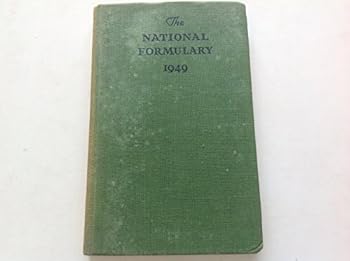 Unknown Binding THE NATIONAL FORMULARY 1949 Book