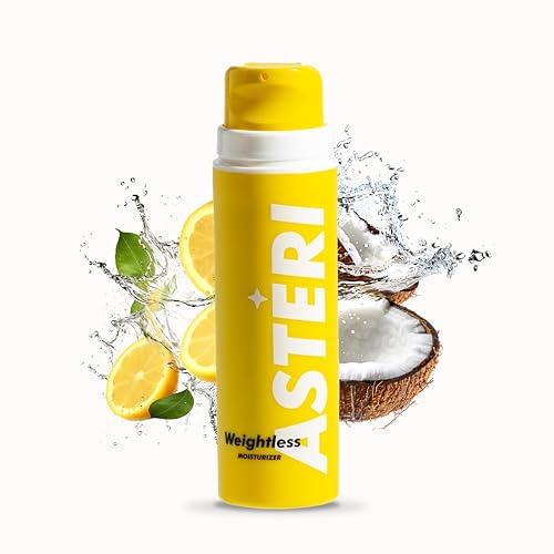 Alumni Skincare Weightless Face Moisturizer – 1.7oz, Lightweight & Non-Comedogenic Daily Moisturizer for Face for All Day Hydration – Fast-Absorbing, Vegan Facial Lotion for All Skin Types (Pack of 1)