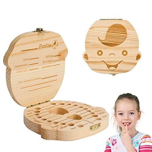 BIOTAT Scatola dei denti - Scatola dei ricordi dei...