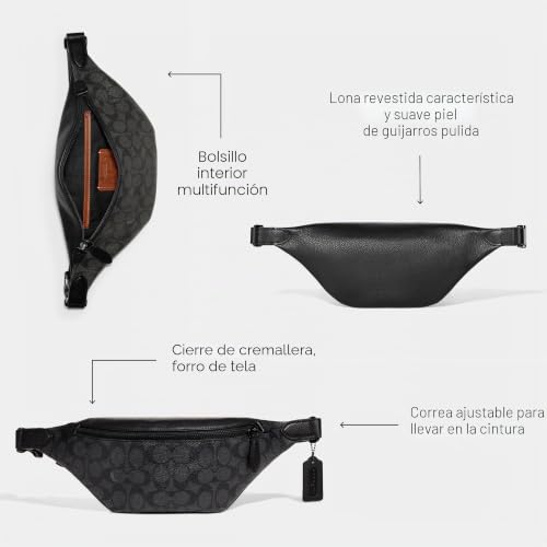 COACH Charter bolso para cinturón bandolera pequeña de piel casual 3