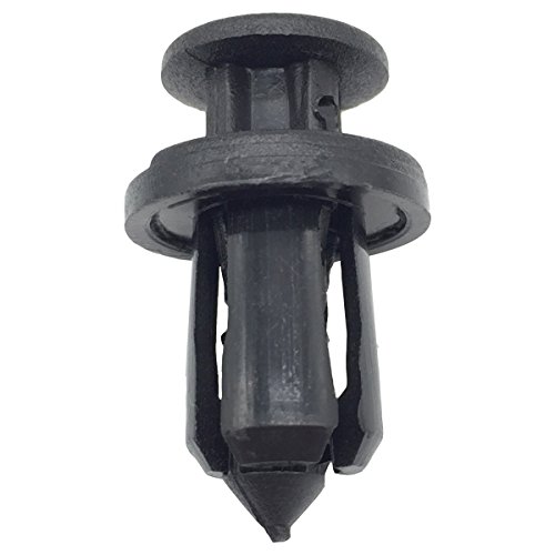 Lantee 50 Pcs Nylon Bumper Push-Type Retainer Clips Fit for Nissan 01553-09241 240SX, 350Z, 370Z, Altima, Cube, Maxima, Murano, NV, Pathfinder, Quest, Rogue, Rogue Sport, Sentra, Titan, Versa, Xterra