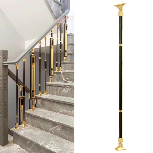 Barreaux d'escalier en métal pour corriger les balustrades instables de jardin