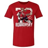 500 LEVEL Sergei Bobrovsky Shirt (Cotton, Medium, Red) - Sergei Bobrovsky Florida Landmark WHT