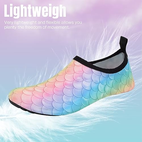 Image of YALOX Water Shoes Women's Men's Outdoor Beach Swimming Aqua Socks Quick-Dry Barefoot Shoes Surfing Yoga Pool Exercise