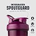 BlenderBottle Classic V2 Shaker Bottle Perfect for Protein Shakes and Pre Workout, 28-Ounce, Plum