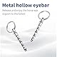Kutocesy Hollow Penisplug Set Urethral Sounding Dilatoren Metall Dilator Harnröhre Katheter Harnröhrensonden Sexspielzeug Für Männer (A)