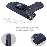 POLE.CRAFT IWB Kydex for G17 / G22 / G31 (Gen 3 4 5) - Glock 22 Kabura IWB - Wewnątrz pasa Ukryte Carry Kabura G17 Akcesoria (Black, Right Hand)