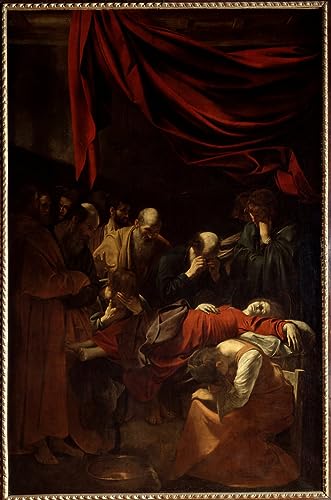 Tableau sur toile le sermon hussite de Carl Friedrich Lessing sans cadre 58 x 90 cm