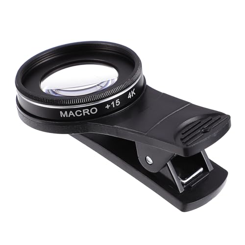 LALAFINA High Definition Phone Macro Lens Clip Design for Photography Grease Compatible with Smartphones for Detail Capture