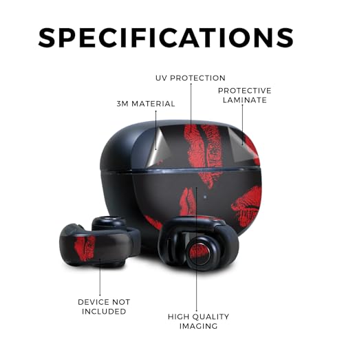 Image of Skin Compatible with Bose Ultra Open Earbuds - Kiss Me - Premium 3M Vinyl Protective Wrap Decal Cover - Easy to Apply | Crafted in The USA by MightySkins