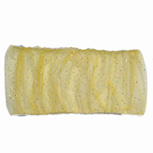 Vkeda Bird Seeds Catcher Nylon Net Cover To Protect Pet Net Cover Birdcage Skirt Cage Net Cover Cage Debris Controls (Yellow- L) #TOP1