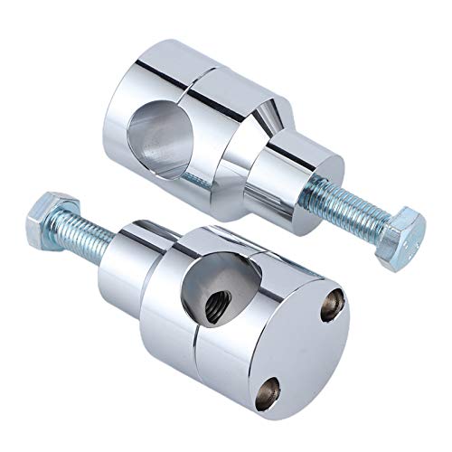 Alliage d'aluminium chromé pour guidon 25 mm de moto de voyage