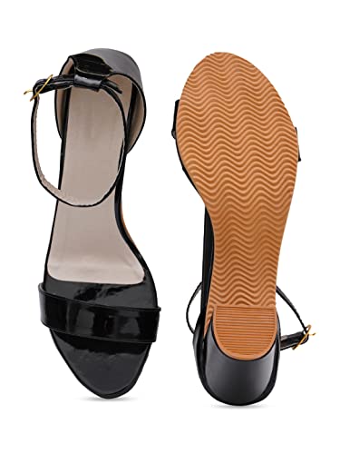 Image of Misto Women's and Girl's Formal Casual Suede Leather Block Heel Sandal