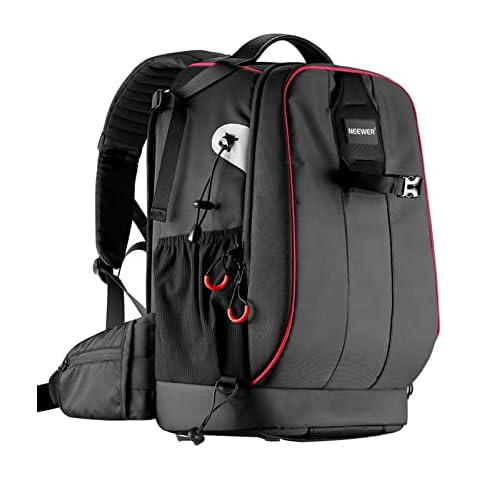 NEEWER Pro Mochila de Cámara Impermeable y Ajustable con Bloqueo de Combinación Antirrobo Cover
