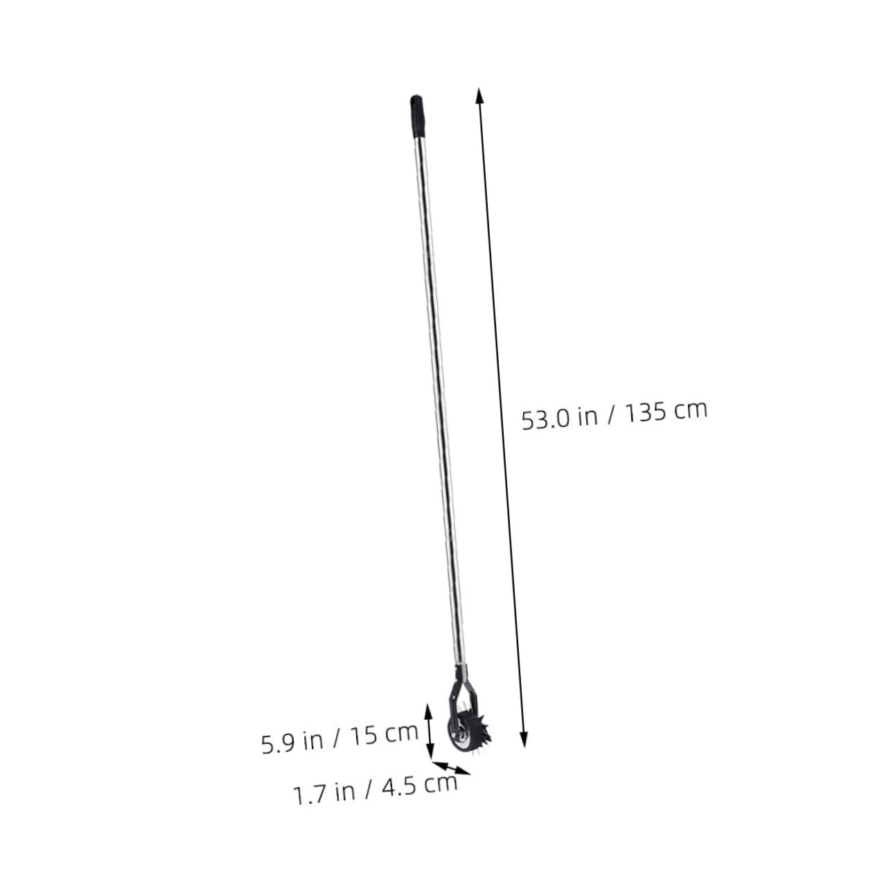 Manueller Rasenkantenschneider mit Edelstahlmesser und Rad für Gehwege