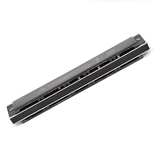 KIRANDIE 24 Trous Tremolo Harmonica Blues Harp Maître Bouche d’orgue Instrumentos Key C Instruments de Musique Reed ABS… - Les Beatles, Paul McCartney, John Lennon, RIngo Starr, George Harrison KIRANDIE 24 Trous Tremolo Harmonica Blues Harp Maître Bouche d'orgue Instrumentos Key C Instruments de Musique Reed ABS… – Image 3
