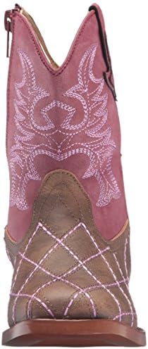 Roper Girls' Cross Cut, Brown, 8 Child US Toddler | Image 1