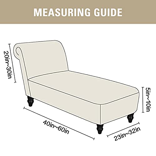 Topchances Jacquard Chaise Lounge Cover - Image 4