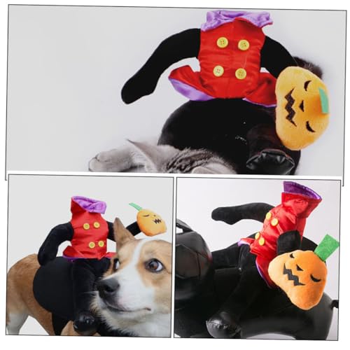 Disfraz de calabaza para perros y gatos tamaño M miniatura 5
