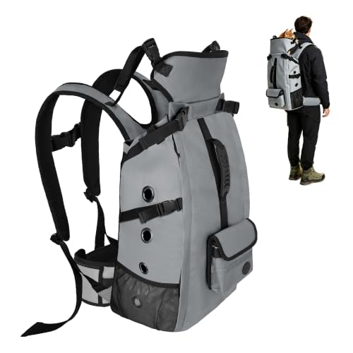 FOXFOCUS Breathable Dog Hiking Backpack