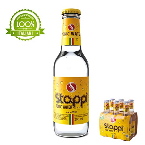 STAPPI Acqua Tonica - Bevanda Analcolica da 200 ml - Confezione da 24