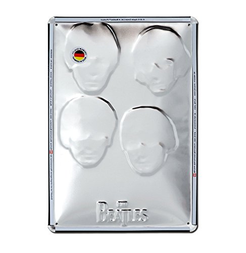 Plaque en métal The Beatles – Pilzkoepfe – Signe métal Fab Four – Pilzköpfe – Décoration Murale rétro Nostalgie - Les Beatles, Paul McCartney, John Lennon, RIngo Starr, George Harrison Plaque en métal The Beatles - Pilzkoepfe - Signe métal Fab Four - Pilzköpfe - Décoration Murale rétro Nostalgie – Image 3